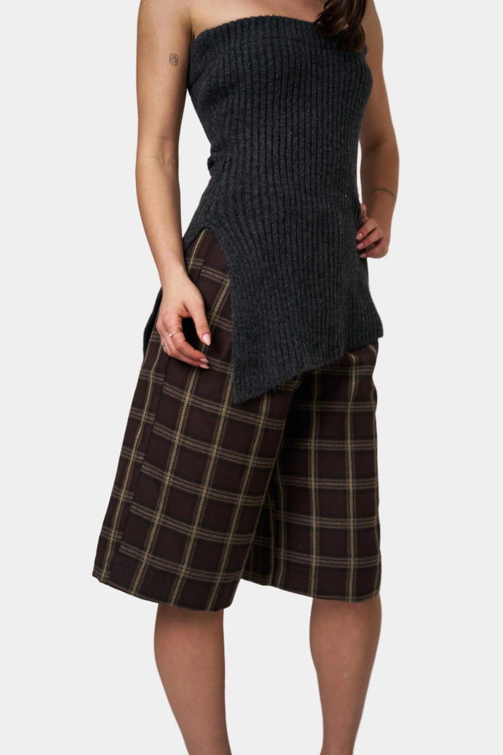 סטרפלס ליס - אפור בהיר